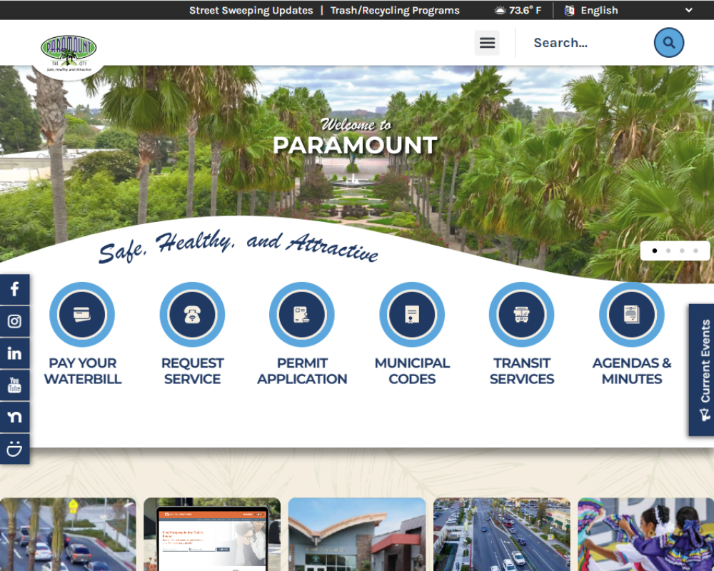 Paramount Launches New .gov Website
