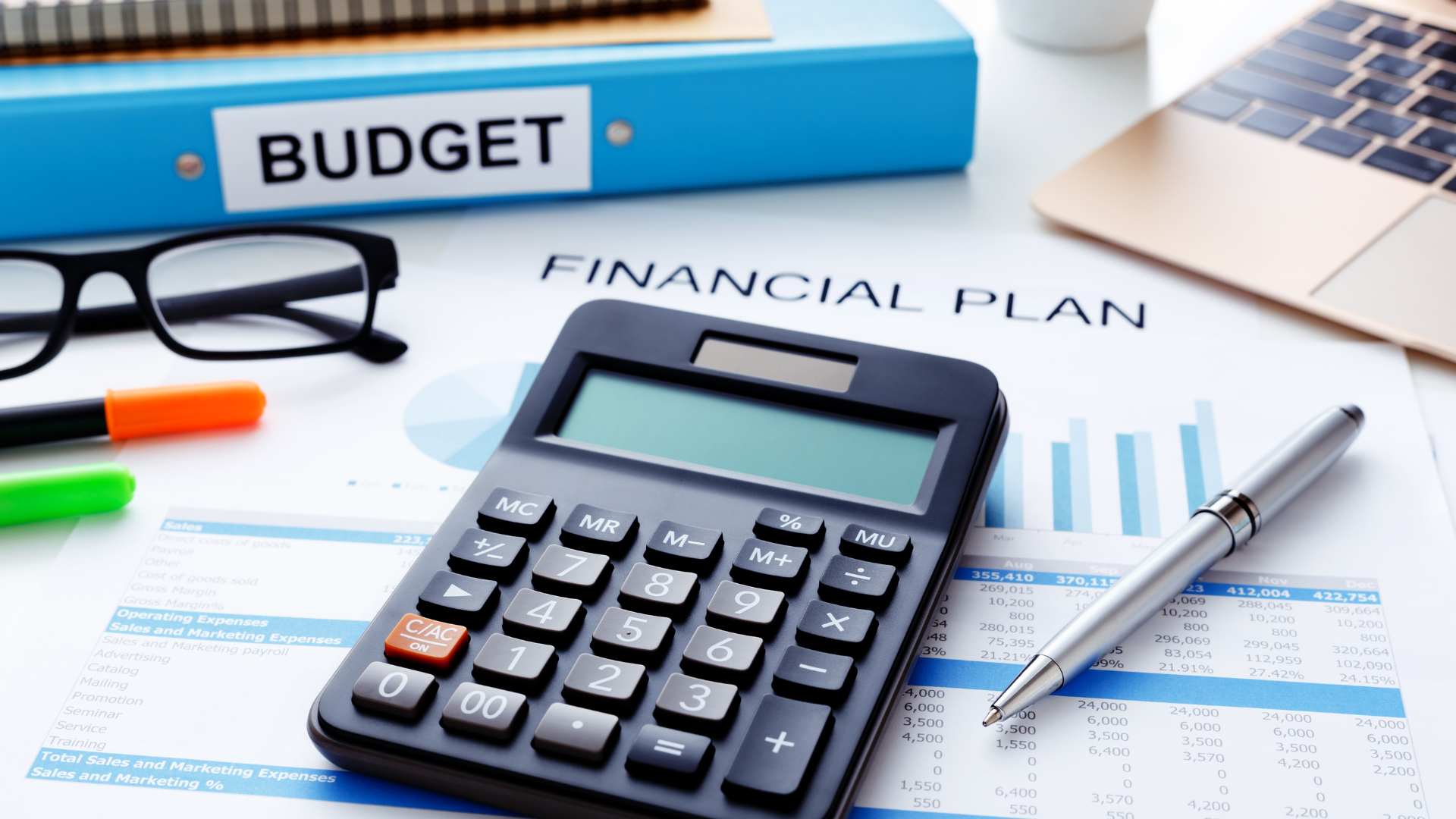 Budget Plan page